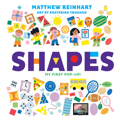 Book cover for Shapes: My First Pop-Up! (a Pop Magic Book)