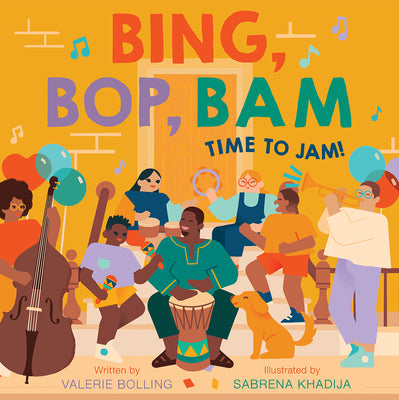 Book cover for Bing, Bop, Bam: Time to Jam!