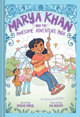 Book cover for Marya Khan and the Awesome Adventure Park (Marya Khan #4)