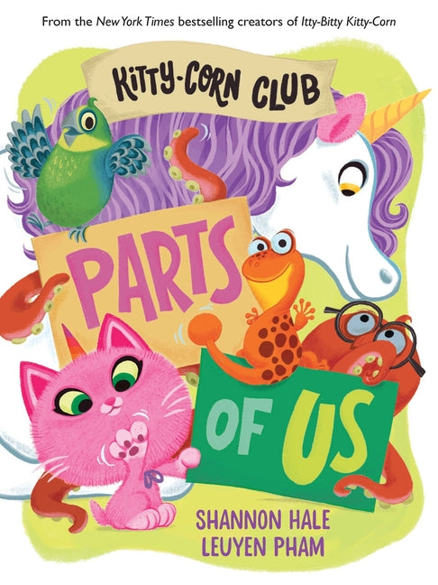 Book cover for Kitty-Corn Club: Parts of Us: A Board Book