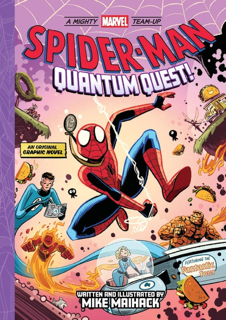 Book cover for Spider-Man: Quantum Quest! (a Mighty Marvel Team-Up): An Original Graphic Novel Volume 2