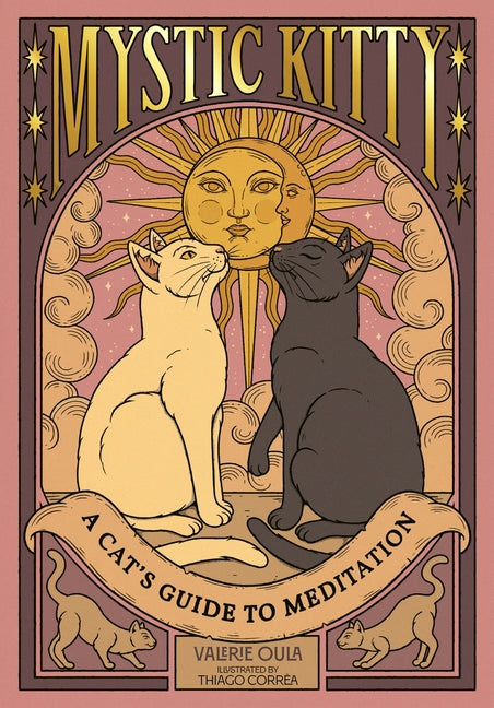 Book cover for Mystic Kitty: A Cat's Guide to Meditation
