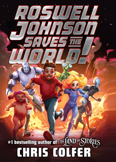 Book cover for Roswell Johnson Saves the World!