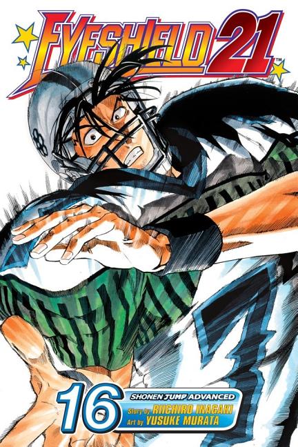 Book cover for Eyeshield 21, Vol. 16: Dawn of the Time-Out
