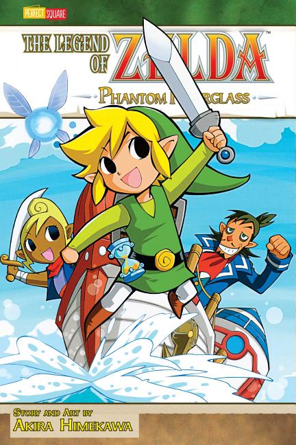 Book cover for The Legend of Zelda, Vol. 10: Phantom Hourglass
