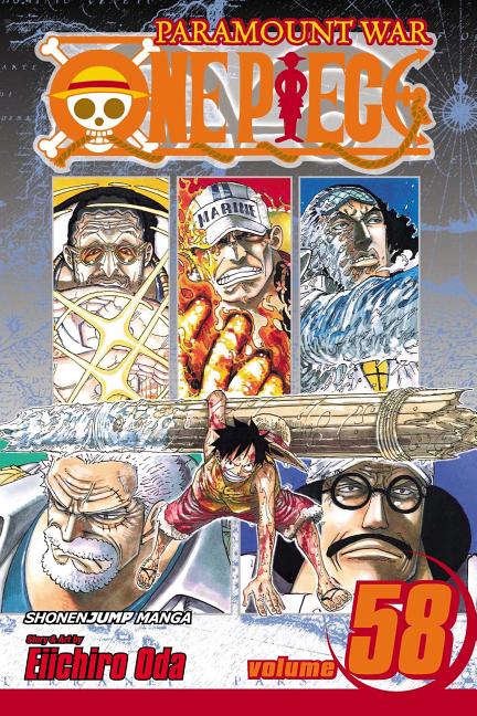 Book cover for One Piece, Vol. 58