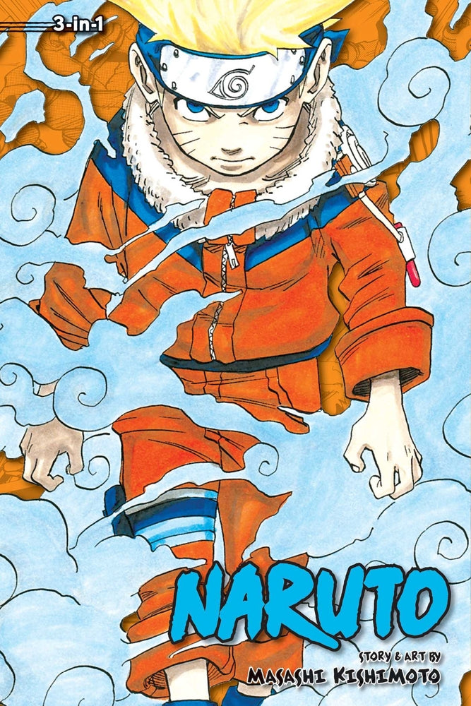 Book cover for Naruto (3-In-1 Edition), Vol. 1: Includes Vols. 1, 2 & 3