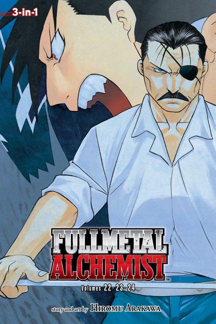 Book cover for Fullmetal Alchemist (3-In-1 Edition), Vol. 8: Includes Vols. 22, 23 & 24