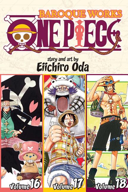 Book cover for One Piece (Omnibus Edition), Vol. 6: Includes Vols. 16, 17 & 18