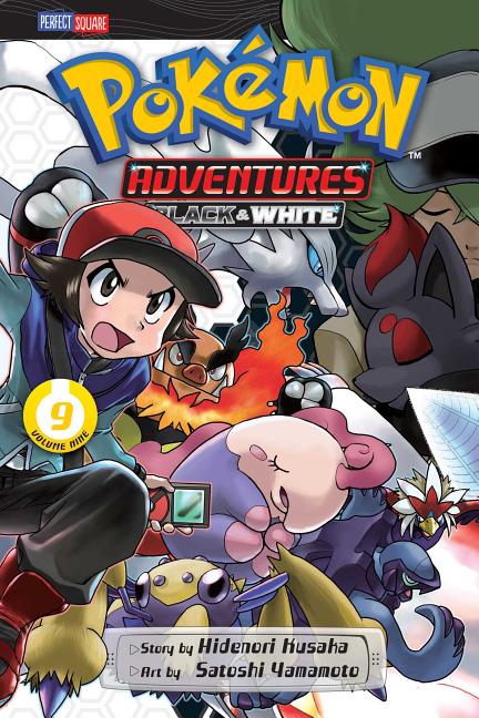 Book cover for Pokémon Adventures: Black and White, Vol. 9