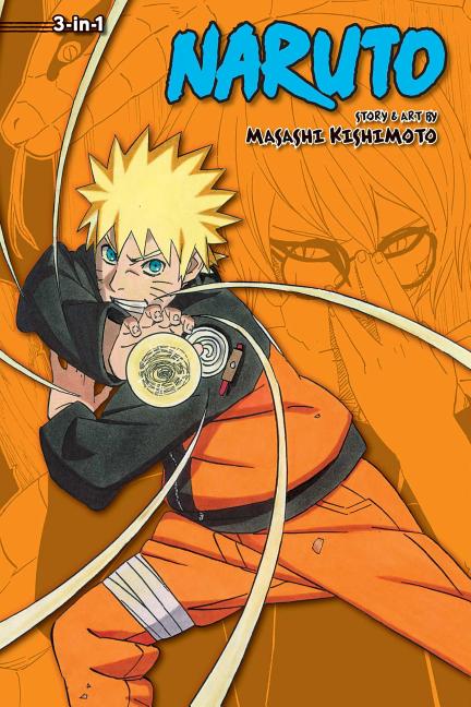 Book cover for Naruto (3-In-1 Edition), Vol. 18: Includes Vols. 52, 53 & 54