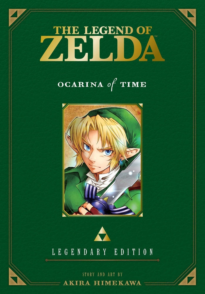 Book cover for The Legend of Zelda: Ocarina of Time -Legendary Edition-