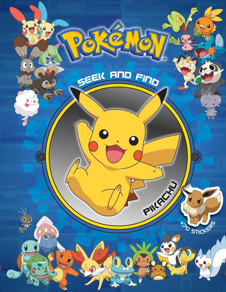 Book cover for Pokémon Seek and Find: Pikachu