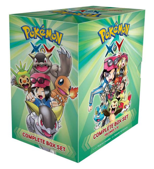 Book cover for Pokémon X-Y Complete Box Set: Includes Vols. 1-12