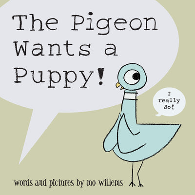 Book cover for The Pigeon Wants a Puppy!