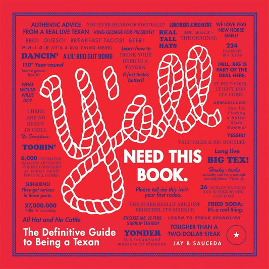 Book cover for Y'All: The Definitive Guide to Being a Texan: The Definitive Guide to Being a Texan