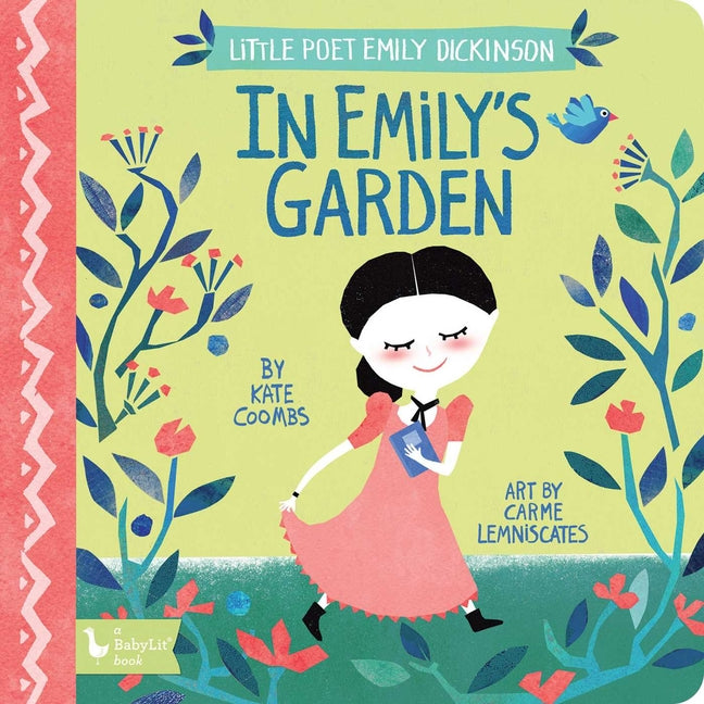 Book cover for Little Poet Emily Dickinson: In Emily's Garden
