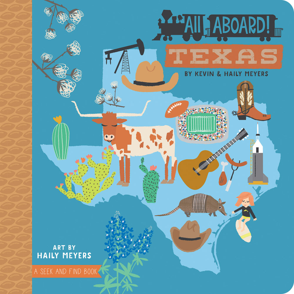 Book cover for All Aboard! Texas