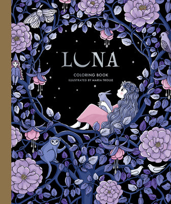 Book cover for Luna Coloring Book