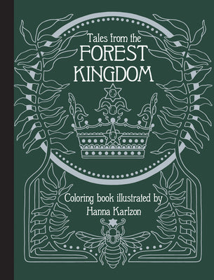 Book cover for Tales from the Forest Kingdom Coloring Book