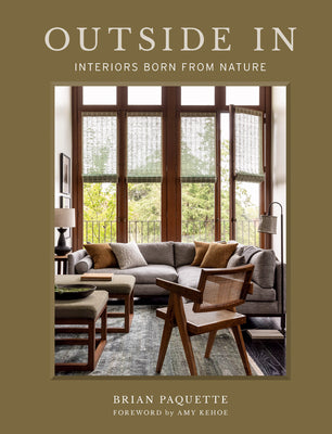Book cover for Outside in: Interiors Born from Nature