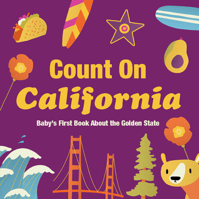 Book cover for Count on California: Baby's First Book about the Golden State