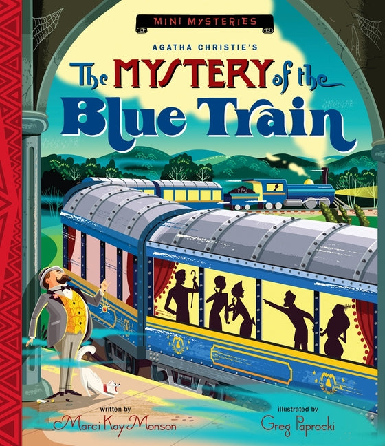 Book cover for Mystery of the Blue Train