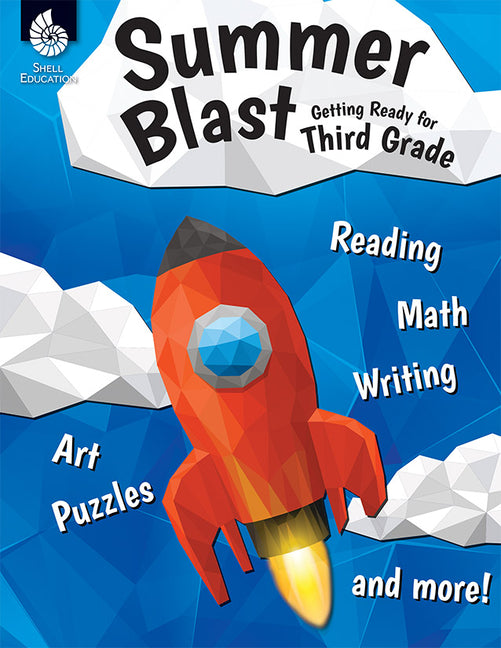 Book cover for Summer Blast: Getting Ready for Third Grade