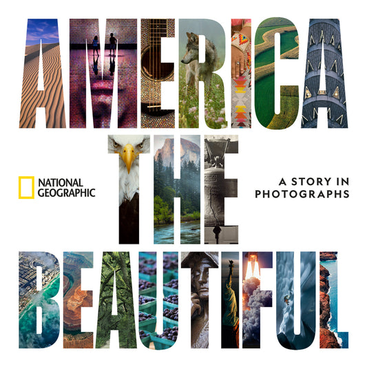 Book cover for America the Beautiful: A Story in Photographs