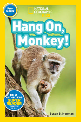 Book cover for Hang On, Monkey!