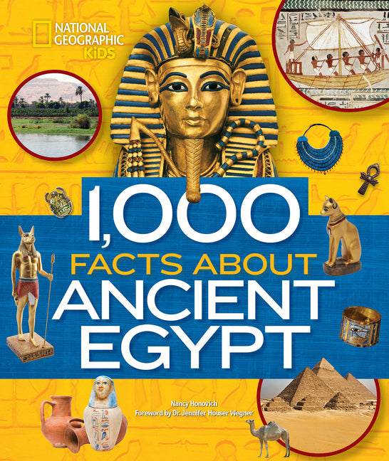 Book cover for 1,000 Facts about Ancient Egypt