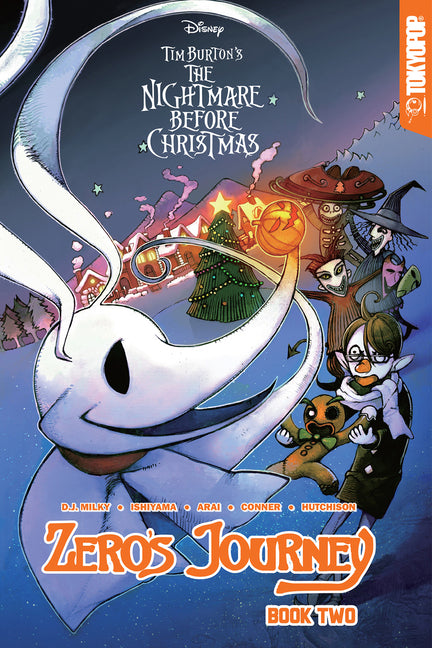 Book cover for Disney Manga: Tim Burton's the Nightmare Before Christmas - Zero's Journey, Book 2