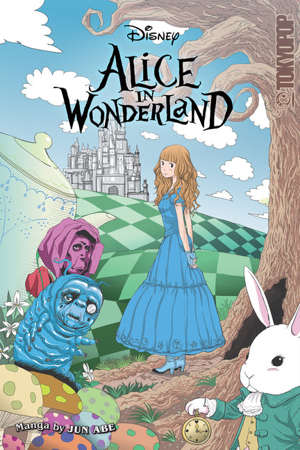 Book cover for Disney Alice in Wonderland Manga