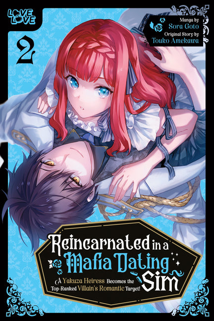Book cover for Reincarnated in a Mafia Dating Sim, Volume 2: A Yakuza Heiress Becomes the Top-Ranked Villain's Romantic Target!