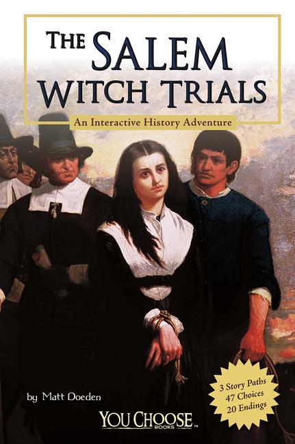 Book cover for Salem Witch Trials: An Interactive History Adventure
