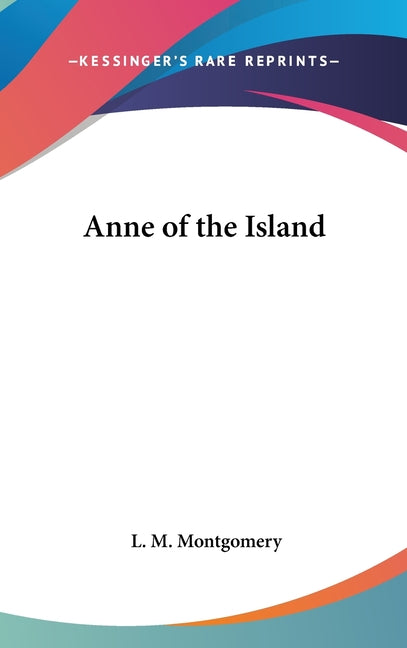 Book cover for Anne of the Island