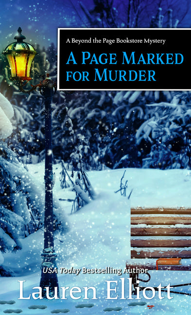 Book cover for Page Marked for Murder