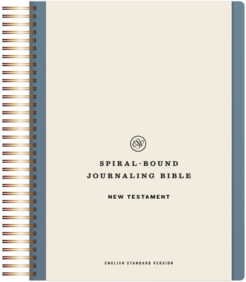 Book cover for ESV Spiral-Bound Journaling Bible, New Testament (Hardcover)