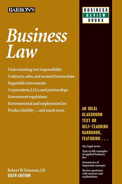 Book cover for Business Law