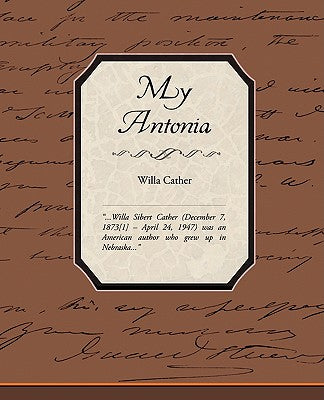 Book cover for My Antonia