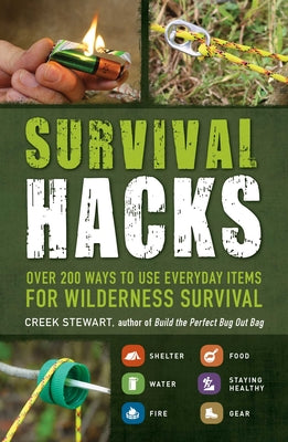 Book cover for Survival Hacks: Over 200 Ways to Use Everyday Items for Wilderness Survival