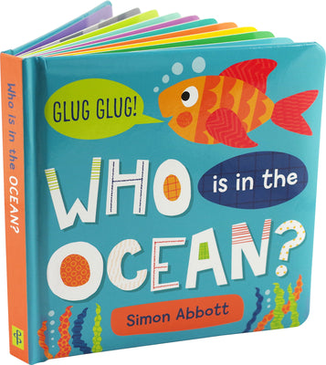 Book cover for Who Is in the Ocean? Board Book