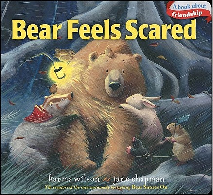 Book cover for Bear Feels Scared