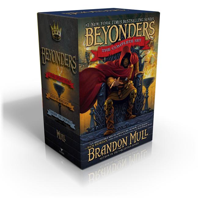 Book cover for Beyonders the Complete Set (Boxed Set): A World Without Heroes; Seeds of Rebellion; Chasing the Prophecy