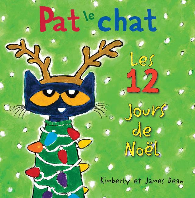 Book cover for Pete the Cat's 12 Groovy Days of Christmas: A Christmas Holiday Book for Kids