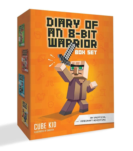 Book cover for Diary of an 8-Bit Warrior Box Set Volume 1-4