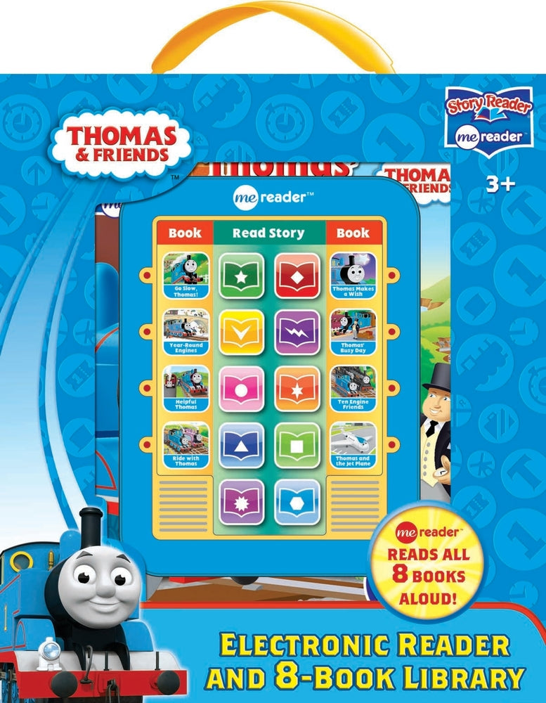 Book cover for Thomas & Friends: Me Reader Electronic Reader and 8-Book Library Sound Book Set: Me Reader Electronic Reader and 8-Book Library [With Battery]
