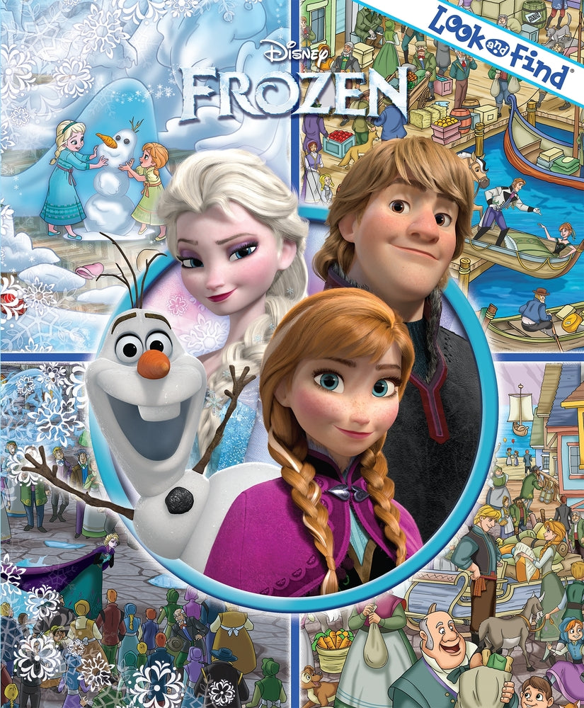 Book cover for Disney Frozen: Look and Find