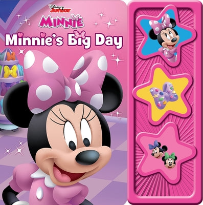 Book cover for Disney Junior Minnie: Minnie's Big Day Sound Book [With Battery]