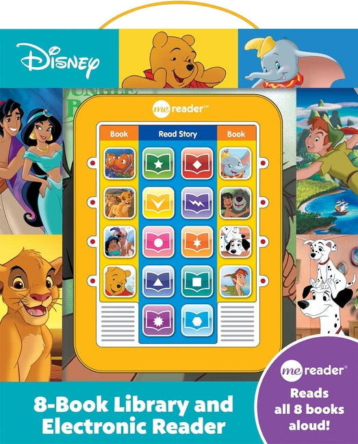 Book cover for Disney: Me Reader 8-Book Library and Electronic Reader Sound Book Set [With Audio Player and Battery]
